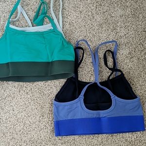 Two fabletics sports bras